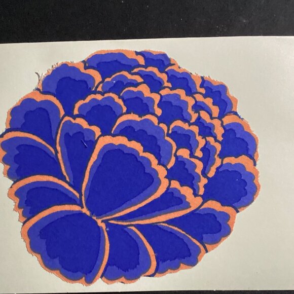 3 handmade blank cards (Kaffe Fassett) #10 - Picture 4 of 4